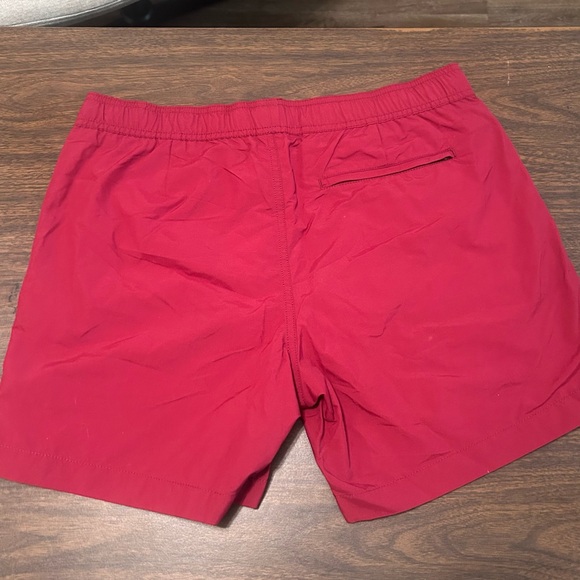 NWT Prince and Bond Men's Red Swim Shorts Trunks size 36 - Picture 5 of 6